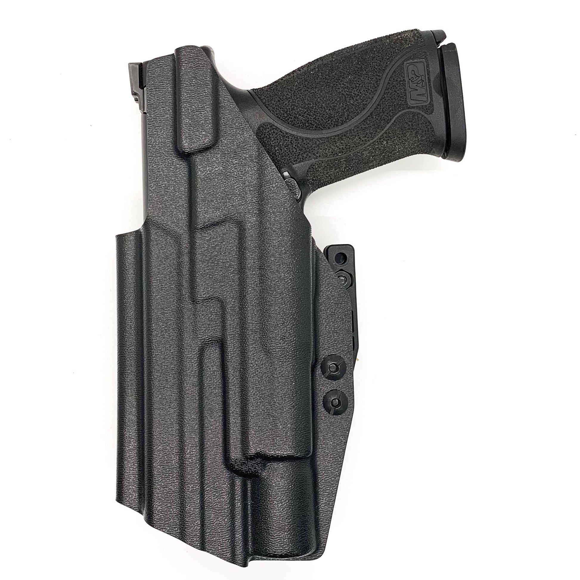 For the best IWB Holster for the Smith & Wesson M&P 10MM M2.0 4" or 4.6" with thumb safety & Surefire X300U-A or B, X-300T-A or B shop Four Brothers Holsters.