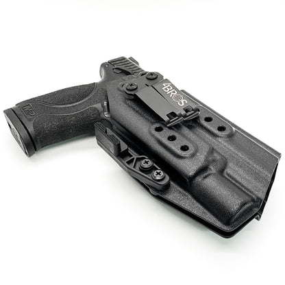 For the best IWB Holster for the Smith & Wesson M&P 10MM M2.0 4" or 4.6" with thumb safety & Surefire X300U-A or B, X-300T-A or B shop Four Brothers Holsters.