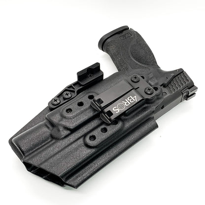 For the best IWB Holster for the Smith & Wesson M&P 10MM M2.0 4" or 4.6" with thumb safety & Surefire X300U-A or B, X-300T-A or B shop Four Brothers Holsters.