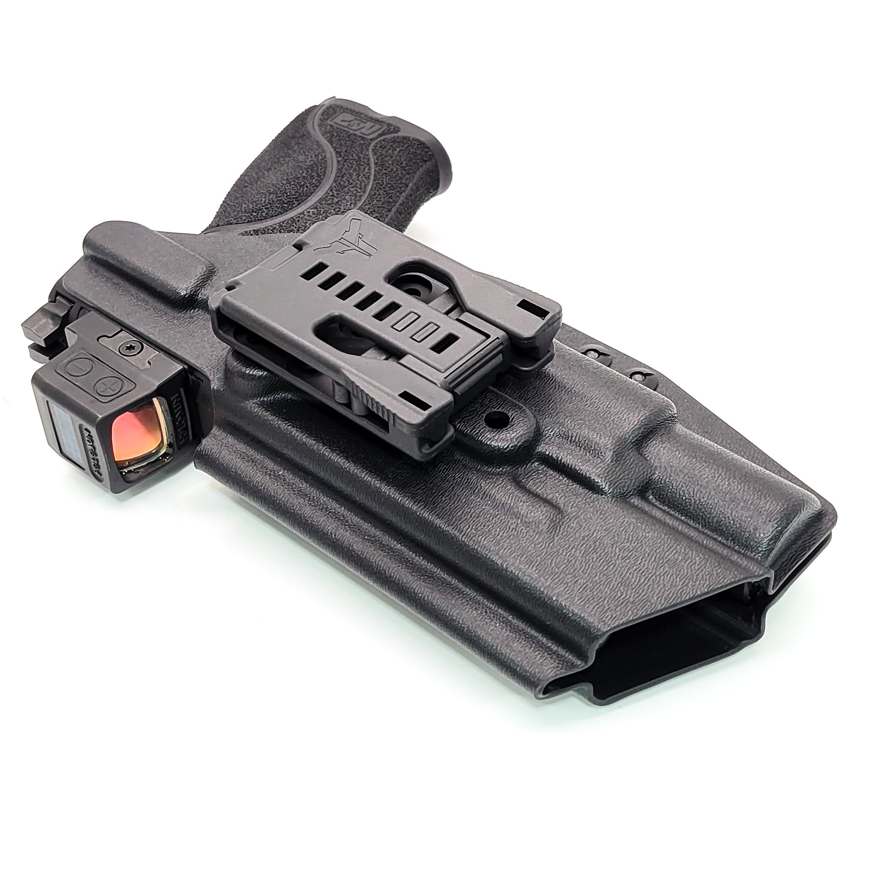 For the best OWB Holster for the Smith & Wesson M&P 10MM M2.0 4" or 4.6" pistol with thumb safety & Surefire X300U-A or B, X300T-A shop Four Brothers Holsters.