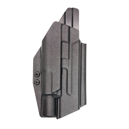 For the best OWB Holster for the Smith & Wesson M&P 10MM M2.0 4" or 4.6" pistol with thumb safety & Surefire X300U-A or B, X300T-A shop Four Brothers Holsters.
