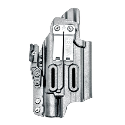For the best IWB Holster for the Smith & Wesson M&P 10MM M2.0 4" with thumb safety & Surefire X300U-A or B, X-300T-A or B shop 4BROS Holsters. Made in USA.