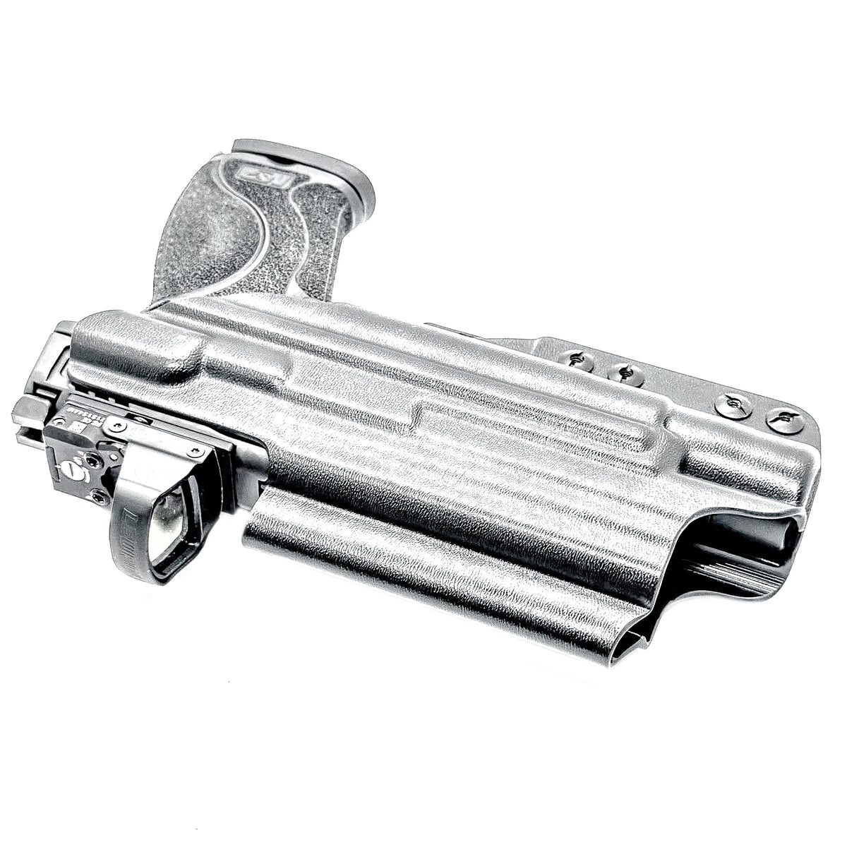 For the best IWB Holster for the Smith & Wesson M&P 10MM M2.0 4" with thumb safety & Surefire X300U-A or B, X-300T-A or B shop 4BROS Holsters. Made in USA.