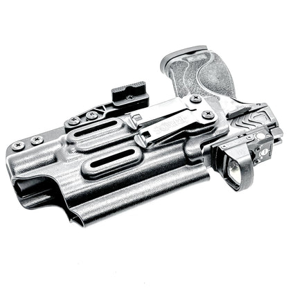For the best IWB Holster for the Smith & Wesson M&P 10MM M2.0 4" with thumb safety & Surefire X300U-A or B, X-300T-A or B shop 4BROS Holsters. Made in USA.
