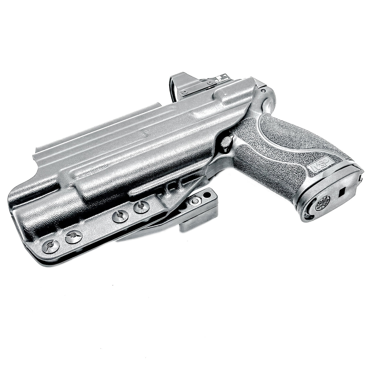 For the best IWB Holster for the Smith & Wesson M&P 10MM M2.0 4" with thumb safety & Surefire X300U-A or B, X-300T-A or B shop 4BROS Holsters. Made in USA.