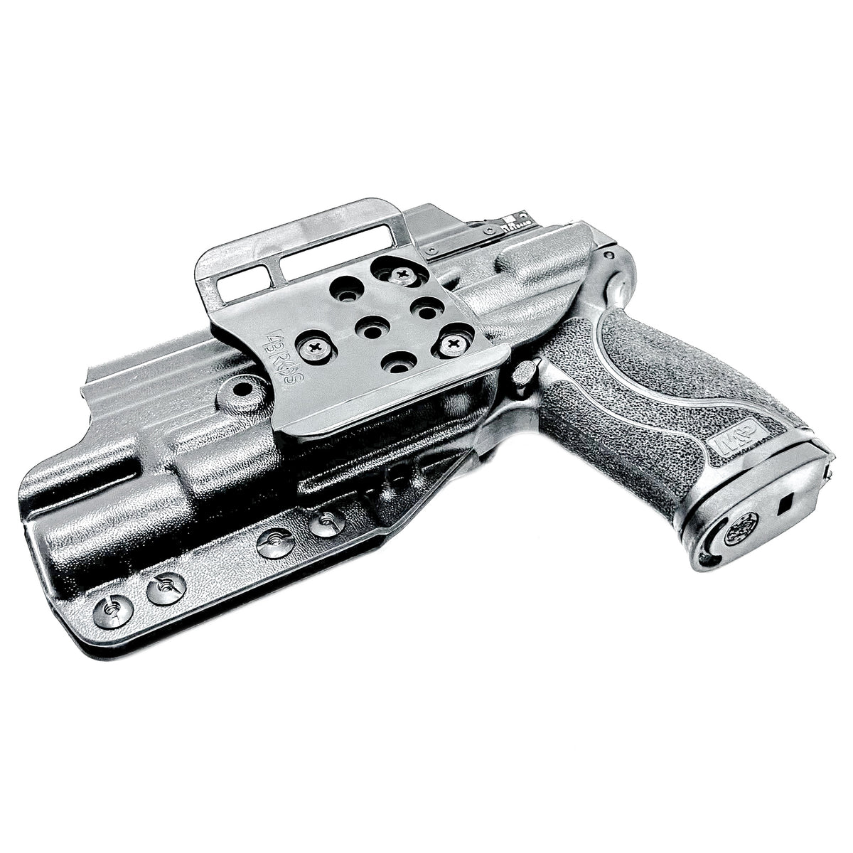 For the best OWB Holster for the Smith & Wesson M&P 10MM M2.0 4" pistol with thumb safety & Surefire X300U or X300T shop Four Brothers Holsters. Made in USA.
