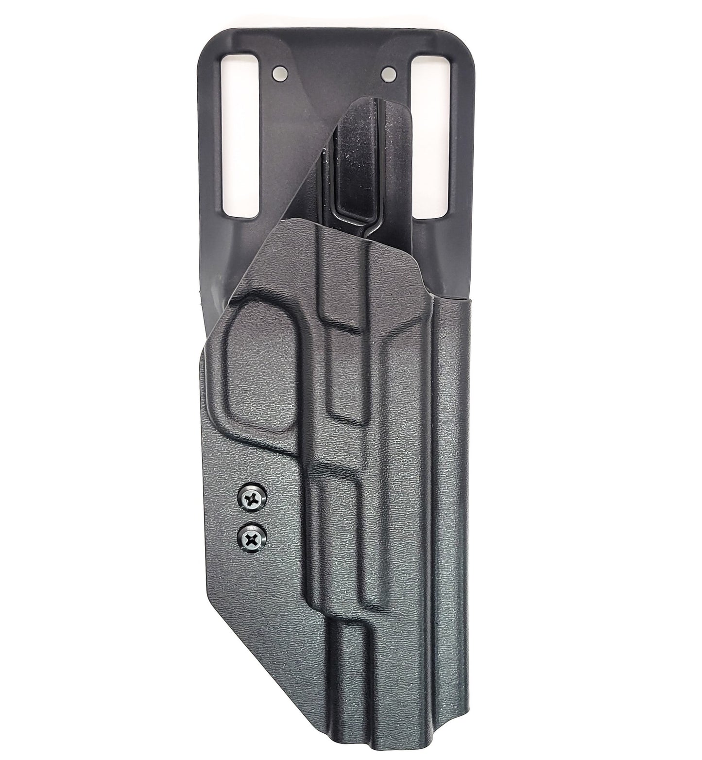 For the best OWB S&W M&P 10MM M2.0 4", 4.6" & Performance Center 5.6" pistols with the thumb safety Duty & Competition Holster, shop Four Brothers Holsters. 
