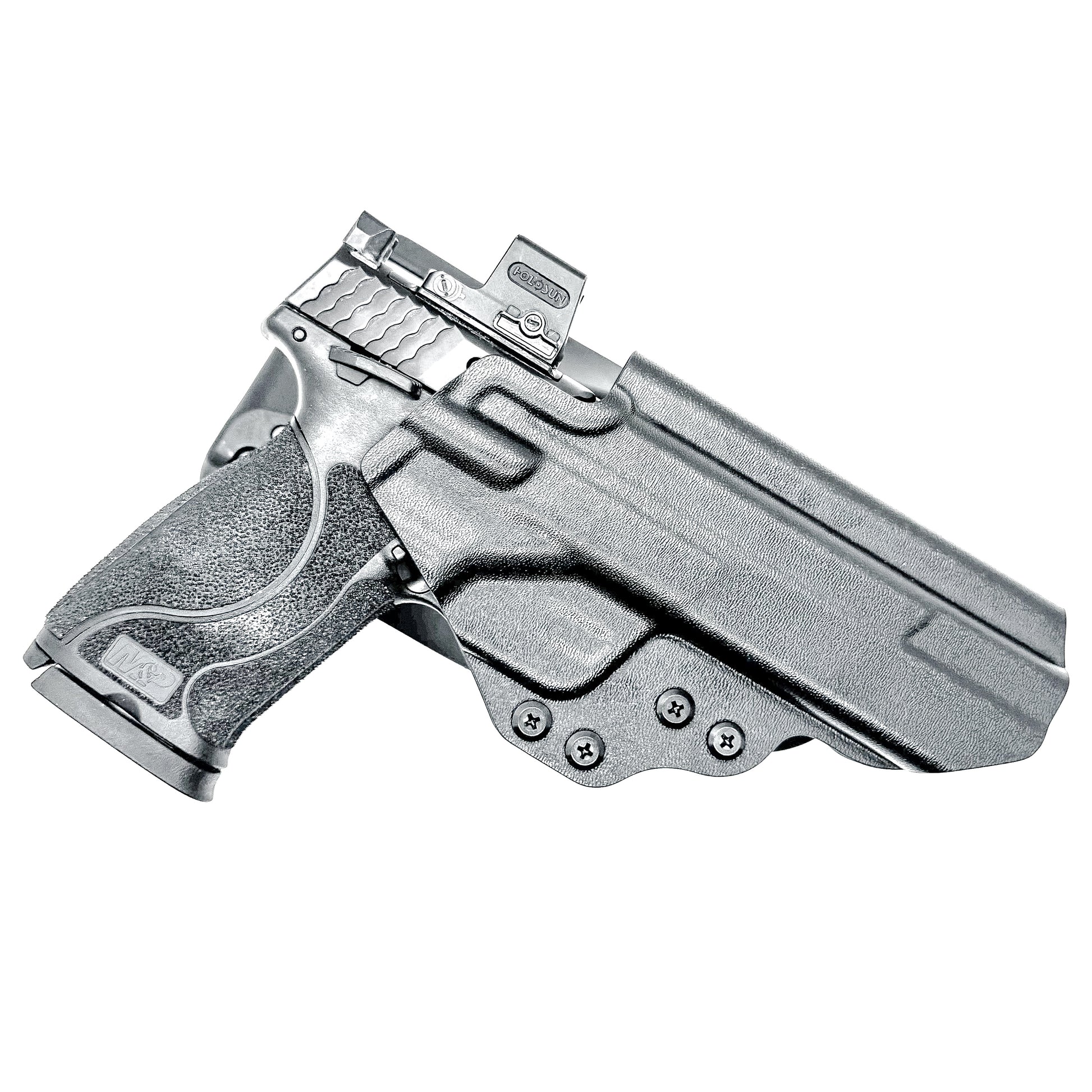 Black Smith & Wesson M&P 5.6 10MM M2.0 Duty & Competition Holster with Duty Drop