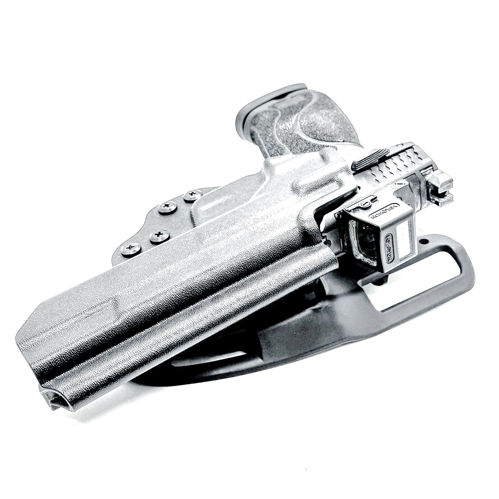 Black Smith & Wesson M&P 5.6 10MM M2.0 Duty & Competition Holster with Duty Drop