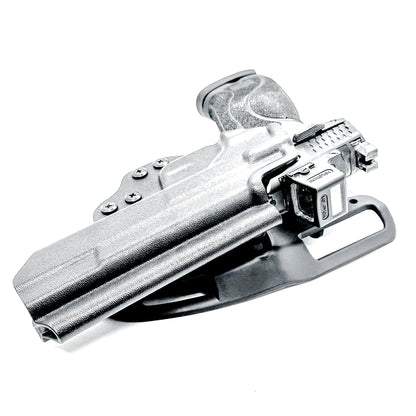 Black Smith & Wesson M&P 5.6 10MM M2.0 Duty & Competition Holster with Duty Drop