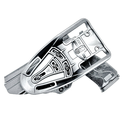 Black Smith & Wesson M&P 5.6 10MM M2.0 Duty & Competition Holster with Duty Drop