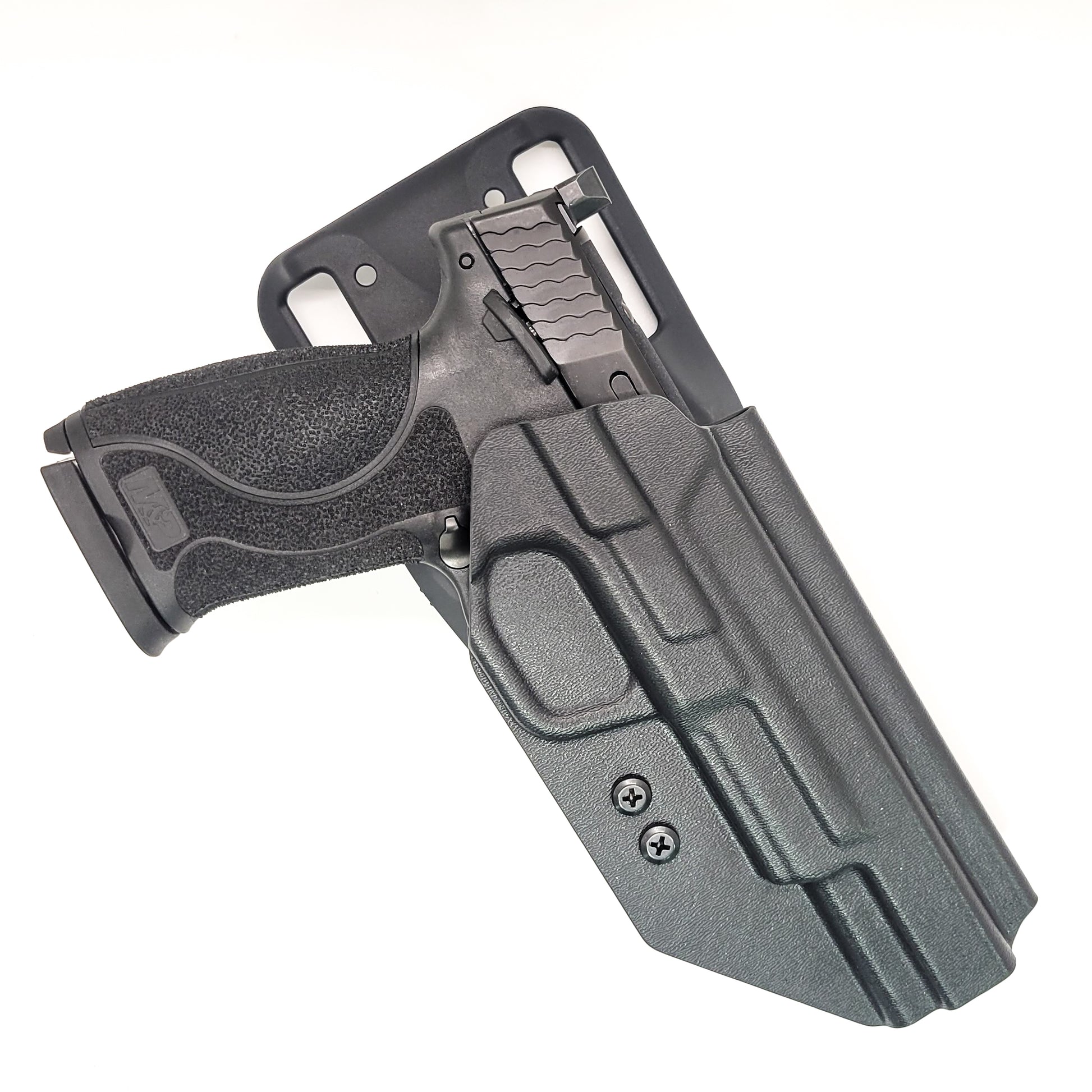For the best OWB S&W M&P 10MM M2.0 4", 4.6" & Performance Center 5.6" pistols with the thumb safety Duty & Competition Holster, shop Four Brothers Holsters. 