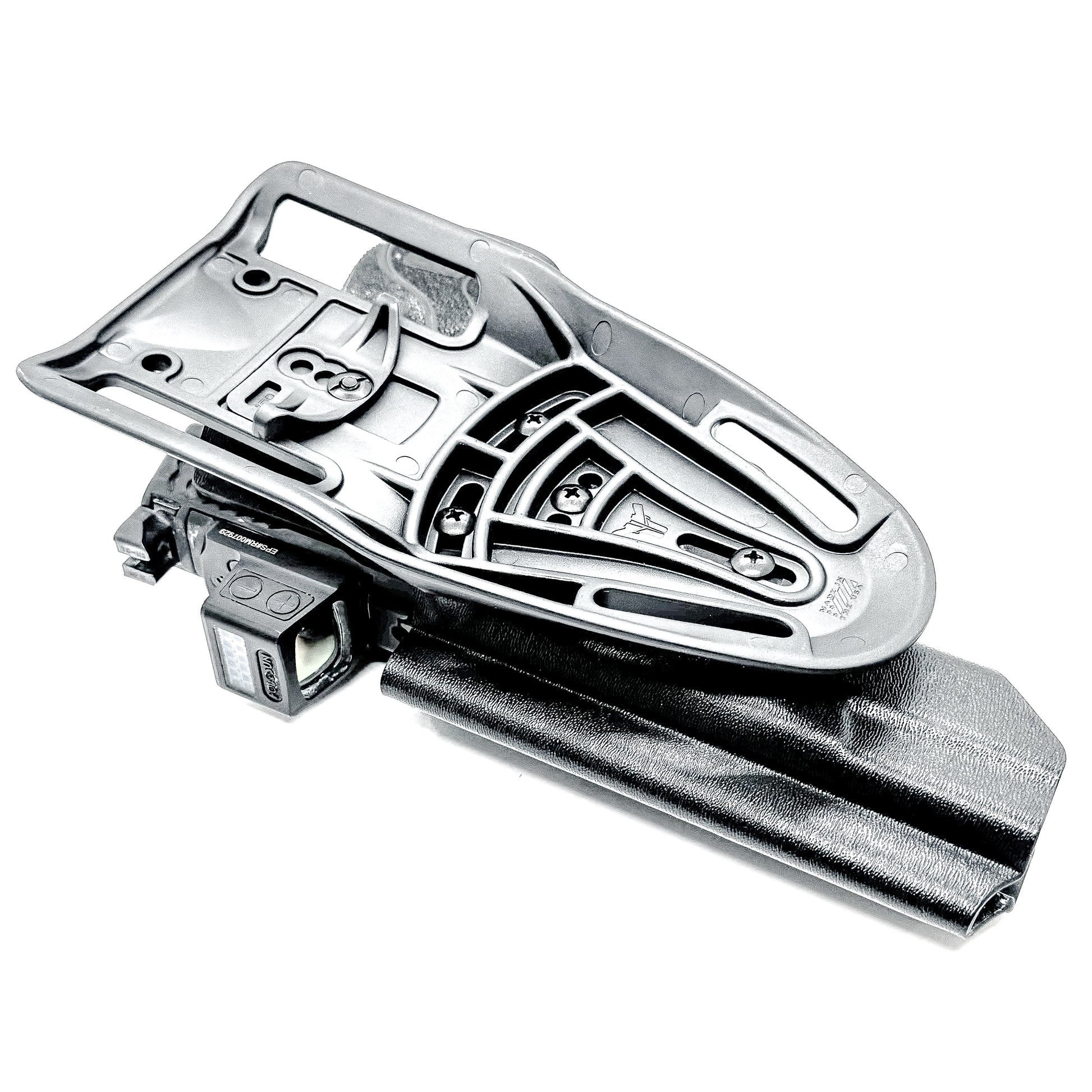 Black Smith & Wesson M&P 5.6 10MM M2.0 Duty & Competition Holster with Duty Drop