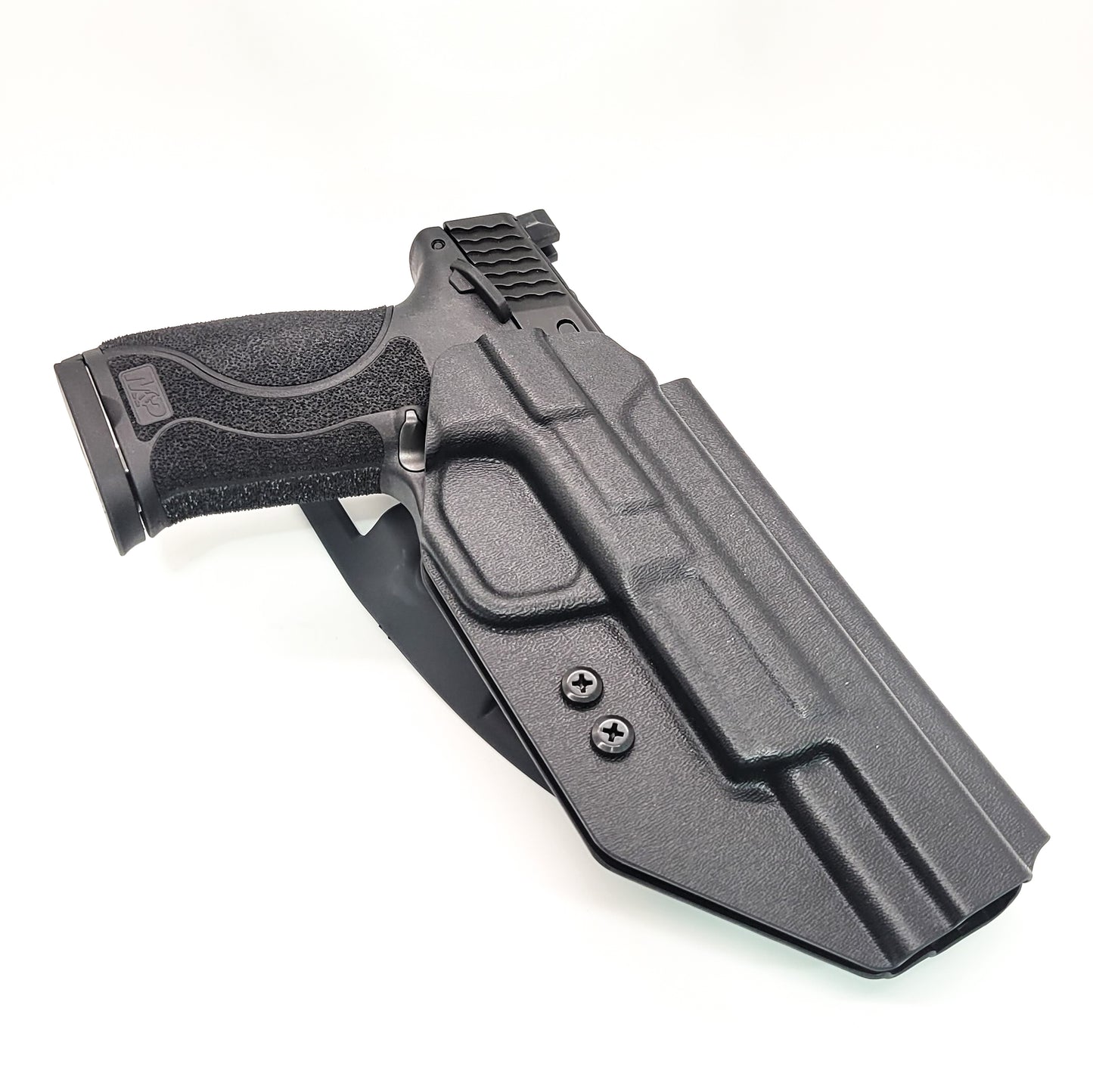 For the best OWB S&W M&P 10MM M2.0 4", 4.6" & Performance Center 5.6" pistols with the thumb safety Duty & Competition Holster, shop Four Brothers Holsters. 