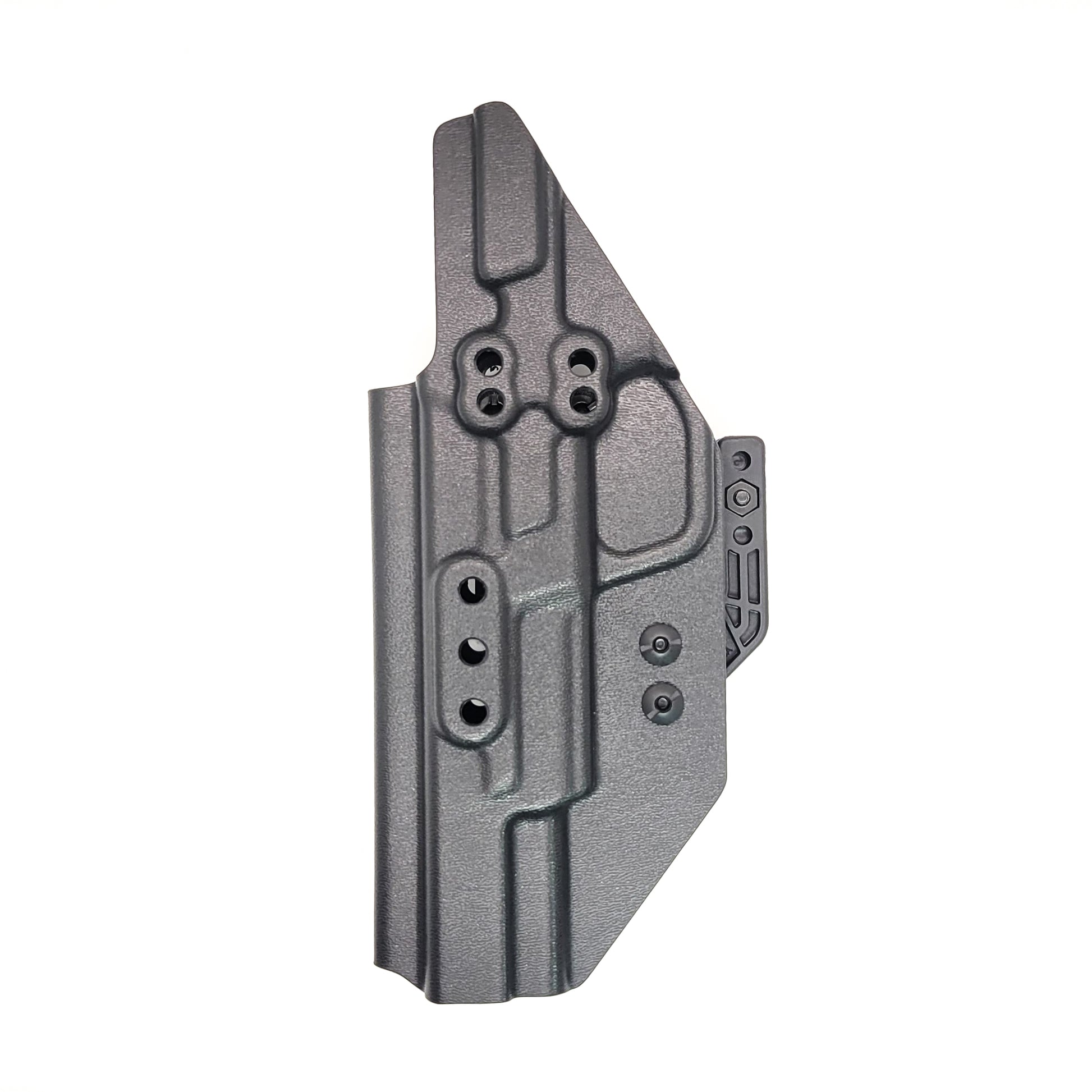 For the Best IWB AIWB for the Smith and Wesson M&P 5.6" Performance Center 10MM M2.0 pistol with or without thumb safety, shop Four Brothers 4BROS Holsters.  