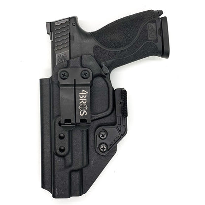 For the Best IWB AIWB for the Smith and Wesson M&P 5.6" Performance Center 10MM M2.0 pistol with or without thumb safety, shop Four Brothers 4BROS Holsters.  