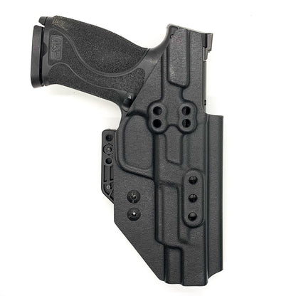 For the Best IWB AIWB for the Smith and Wesson M&P 5.6" Performance Center 10MM M2.0 pistol with or without thumb safety, shop Four Brothers 4BROS Holsters.  