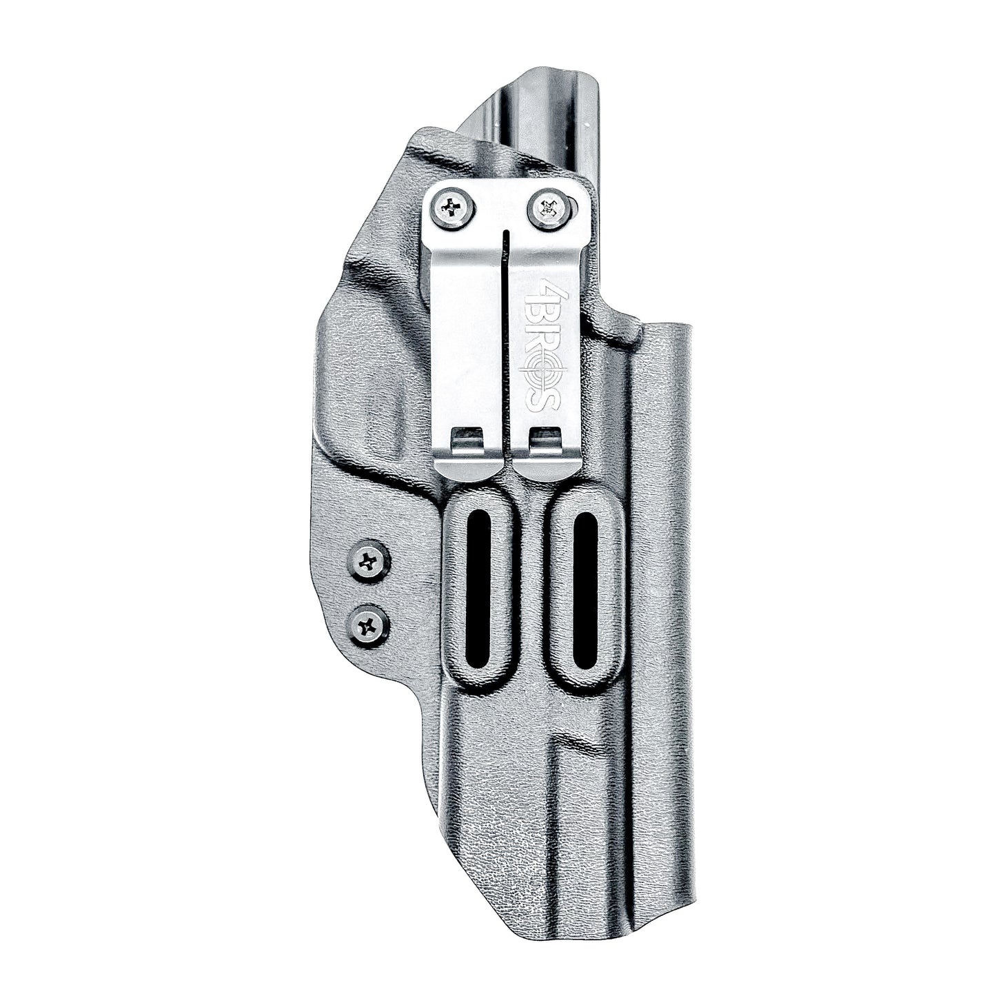 Black Smith & Wesson M&P 5.6 10MM M2.0 Inside Waistband Holster with DCC Monoblock and a Modwing