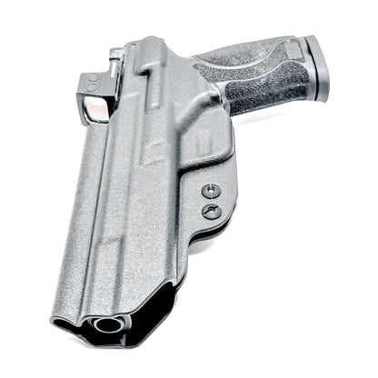 Black Smith & Wesson M&P 5.6 10MM M2.0 Inside Waistband Holster with DCC Monoblock and a Modwing