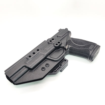 For the Best IWB AIWB for the Smith and Wesson M&P 5.6" Performance Center 10MM M2.0 pistol with or without thumb safety, shop Four Brothers 4BROS Holsters.  