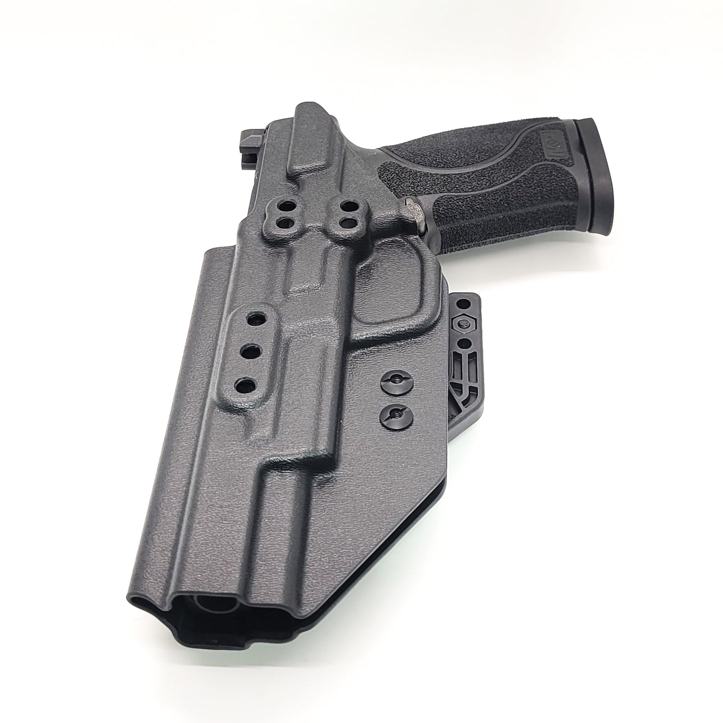 For the Best IWB AIWB for the Smith and Wesson M&P 5.6" Performance Center 10MM M2.0 pistol with or without thumb safety, shop Four Brothers 4BROS Holsters.  