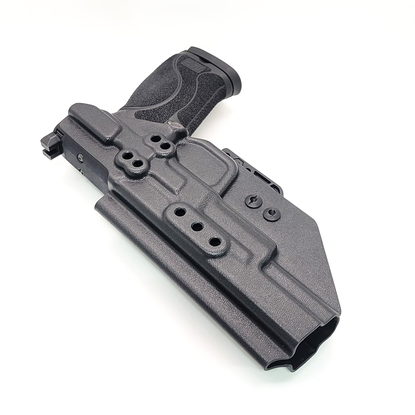 For the Best IWB AIWB for the Smith and Wesson M&P 5.6" Performance Center 10MM M2.0 pistol with or without thumb safety, shop Four Brothers 4BROS Holsters.  
