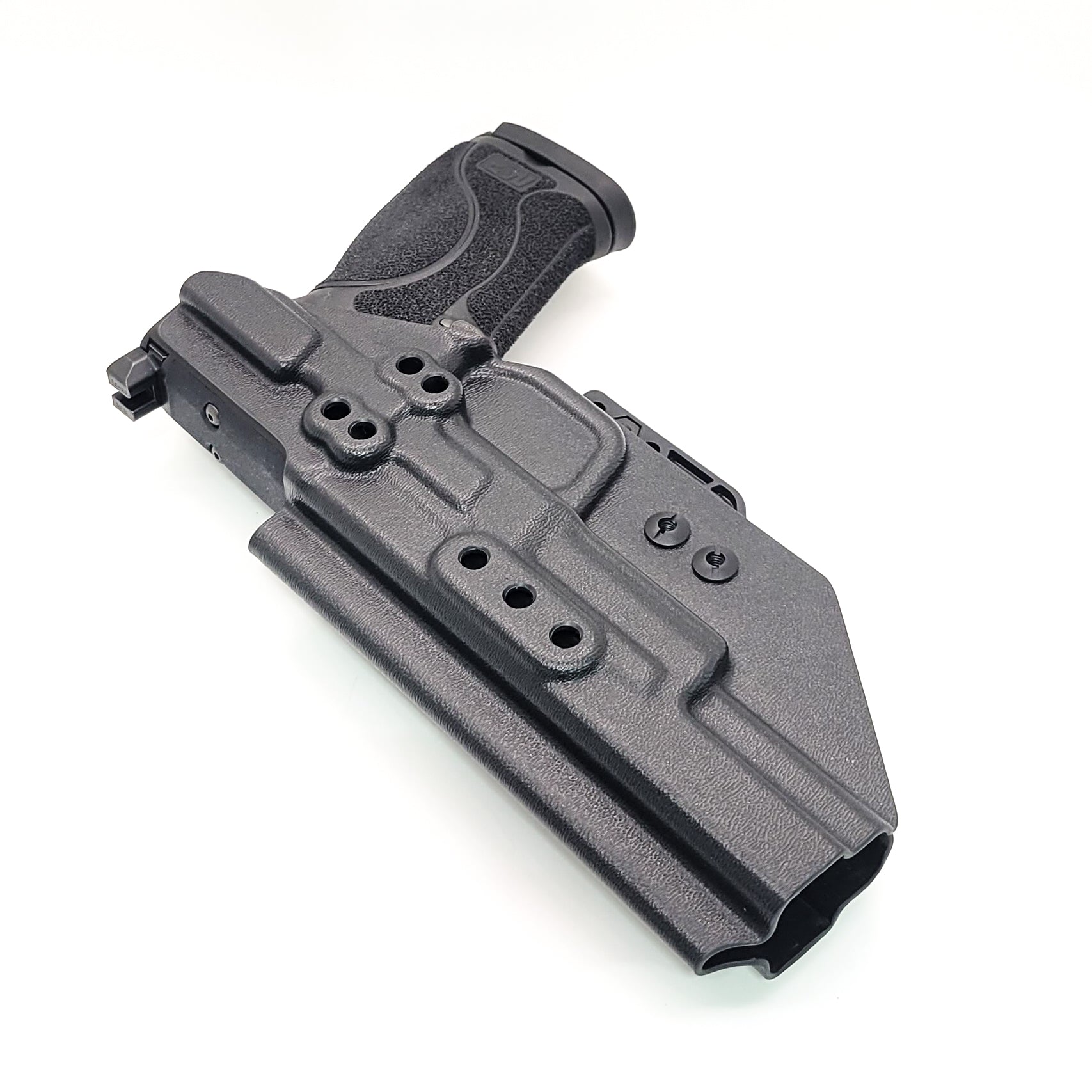 For the Best IWB AIWB for the Smith and Wesson M&P 5.6" Performance Center 10MM M2.0 pistol with or without thumb safety, shop Four Brothers 4BROS Holsters.  