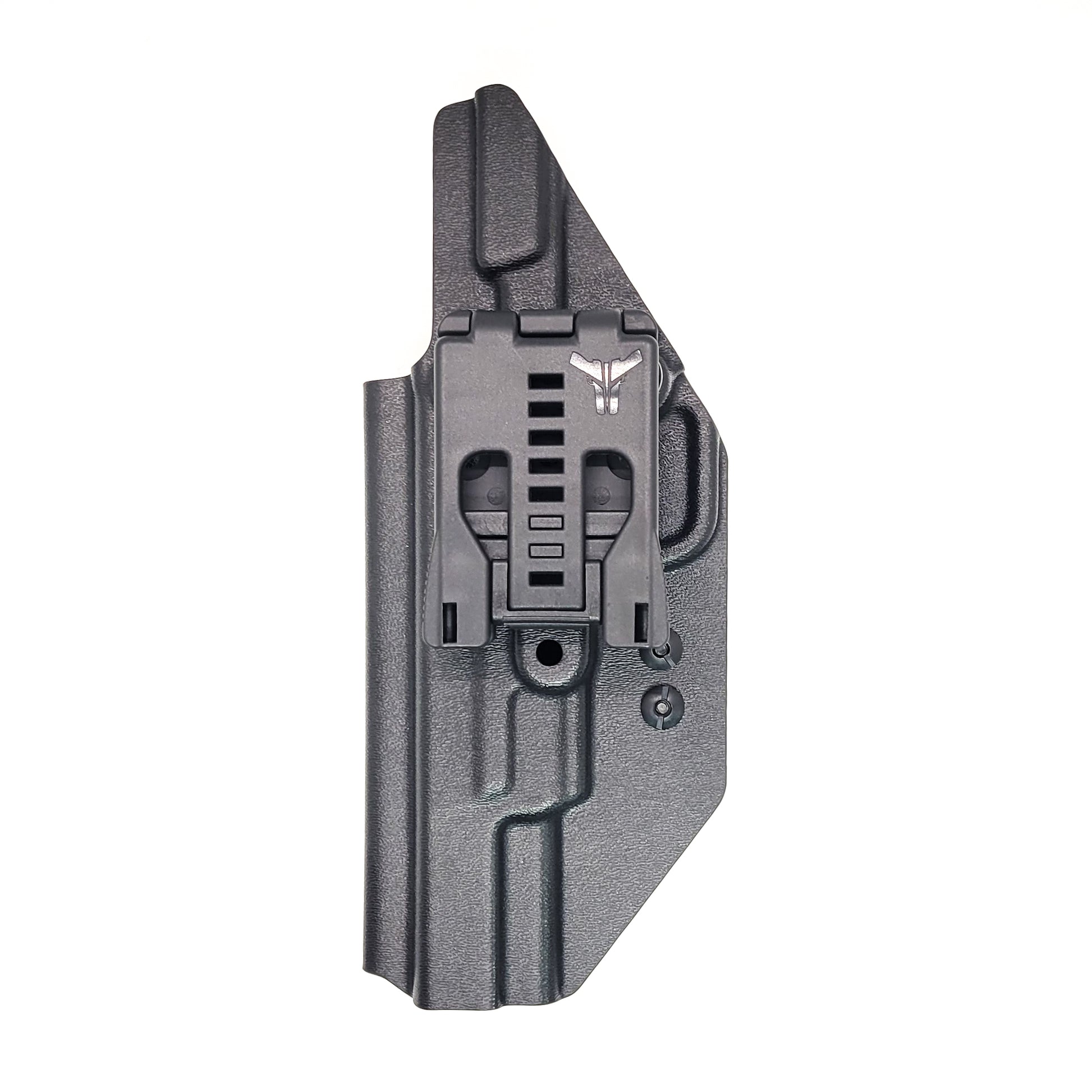 For the best OWB Holster designed for the S&W M&P 5.6" Performance Center, 4.6" & 4" 10MM M2.0 pistol with or without thumb safety, shop Four Brothers Holsters.