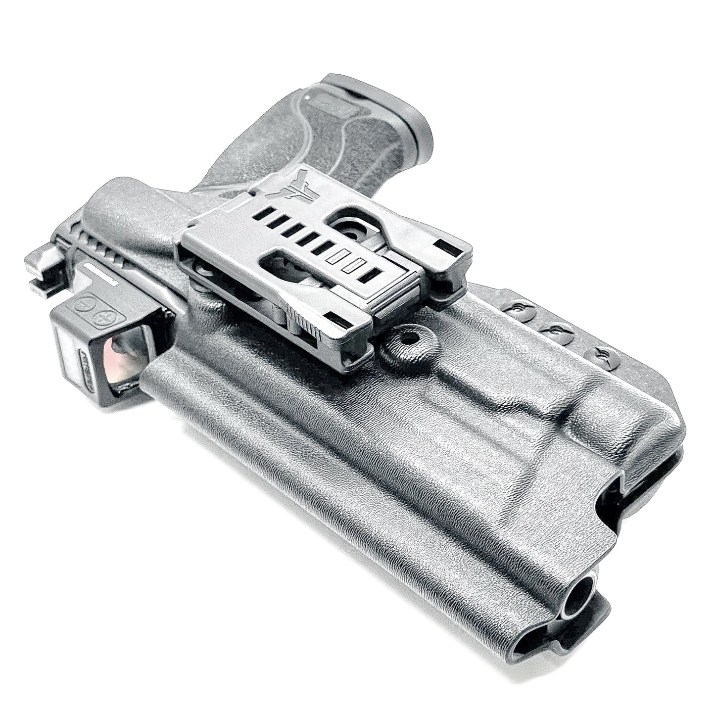 For the best Outside Waistband OWB holster for the Smith & Wesson 5.6 10MM Performance Center pistol & Streamlight TLR-1 HL-X shop Four Brothers Holsters. 