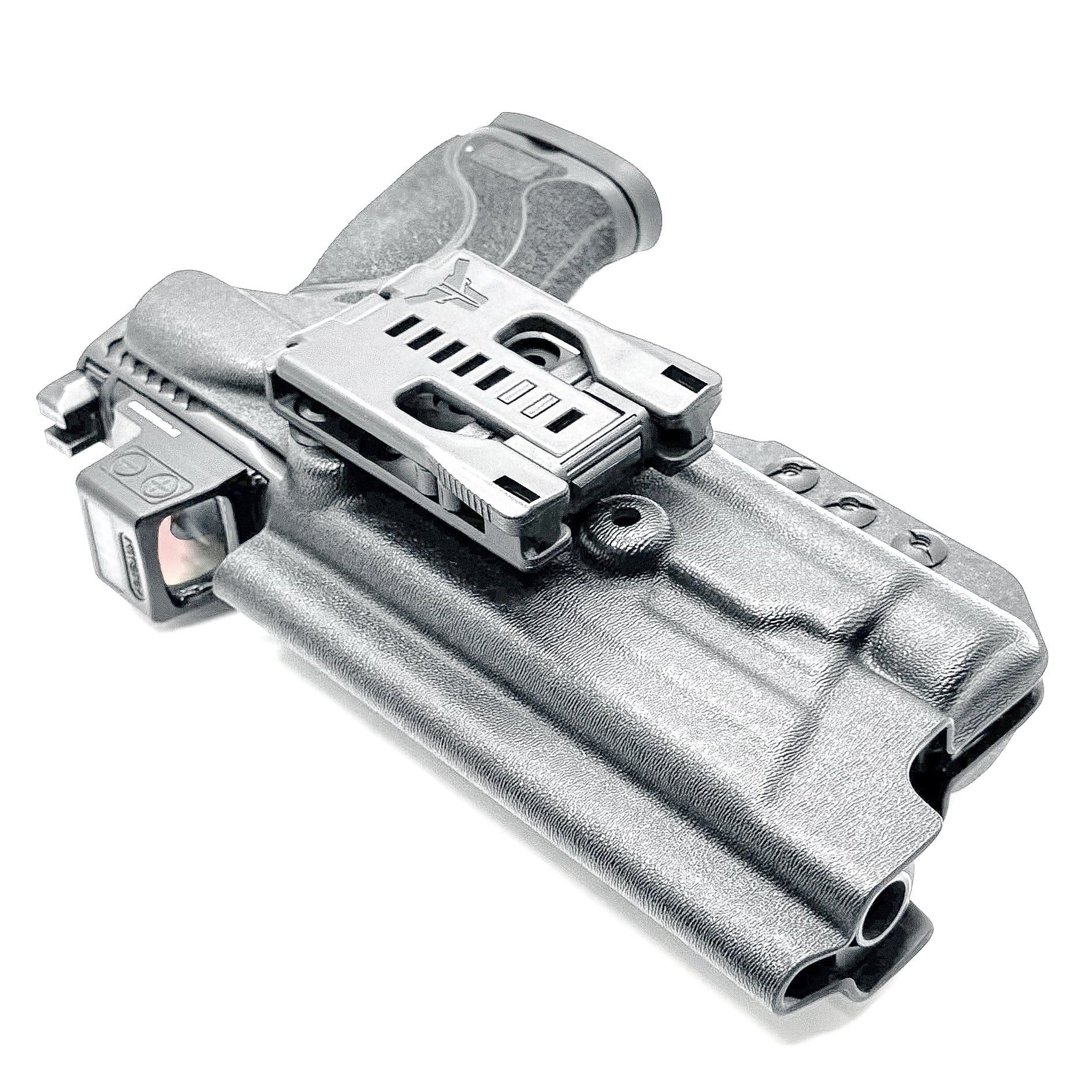For the best Outside Waistband OWB holster for the Smith & Wesson 5.6 10MM Performance Center pistol & Streamlight TLR-1 HL-X shop Four Brothers Holsters. 