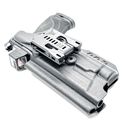 For the best Outside Waistband OWB holster for the Smith & Wesson 5.6 10MM Performance Center pistol & Streamlight TLR-1 HL-X shop Four Brothers Holsters. 