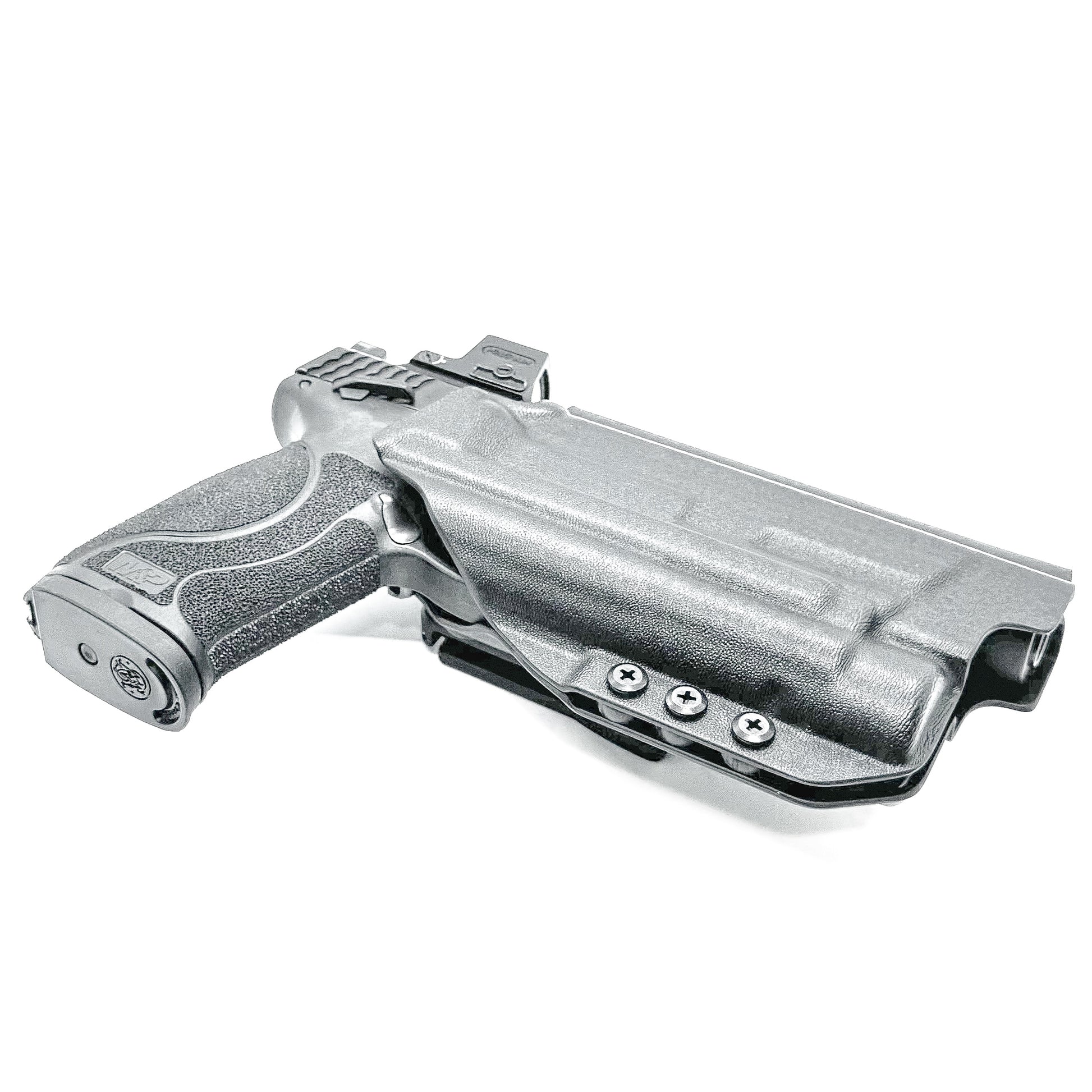 For the best Outside Waistband OWB holster for the Smith & Wesson 5.6 10MM Performance Center pistol & Streamlight TLR-1 HL-X shop Four Brothers Holsters. 