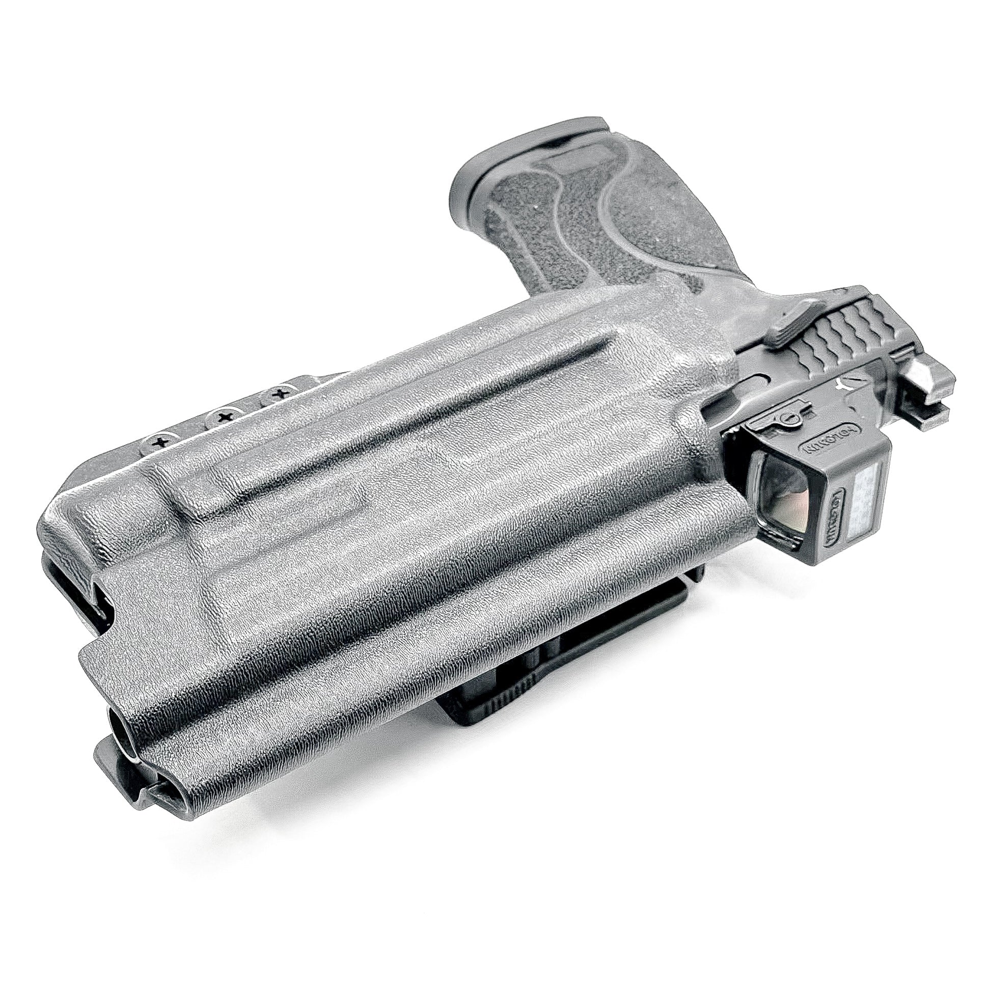 For the best Outside Waistband OWB holster for the Smith & Wesson 5.6 10MM Performance Center pistol & Streamlight TLR-1 HL-X shop Four Brothers Holsters. 