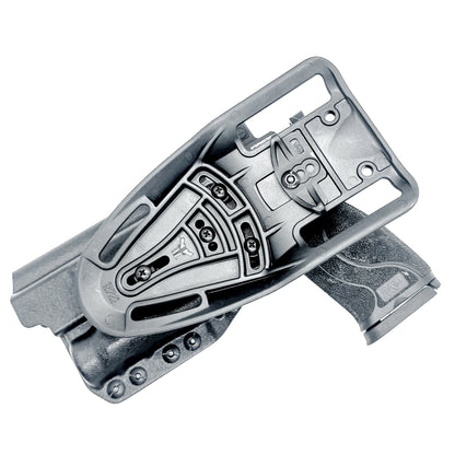 Black OWB S&W Performance Center M&P M2.0 5.6" 10MM with thumb safety & Streamlight TLR-1 HL Duty & Competition Holster