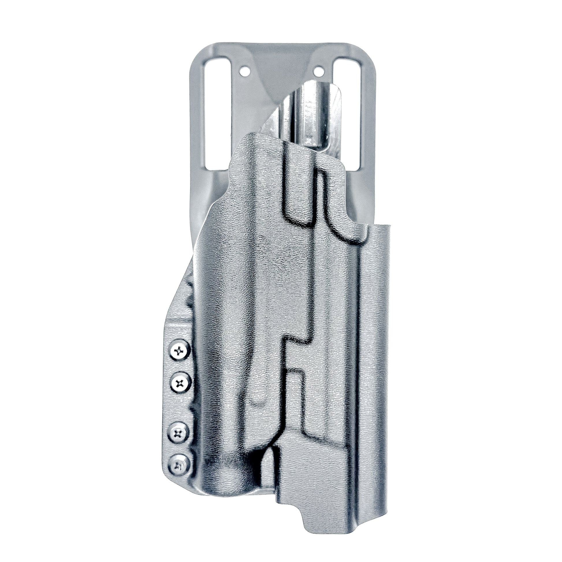 Black OWB S&W Performance Center M&P M2.0 5.6" 10MM with thumb safety & Streamlight TLR-1 HL Duty & Competition Holster
