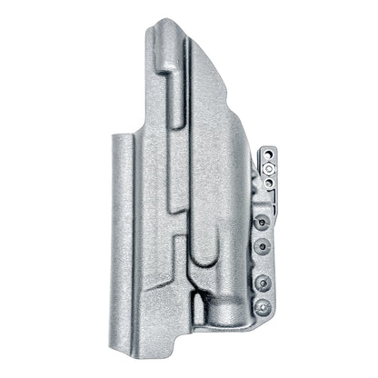 Black IWB AIWB Holster for the Smith and Wesson M&P 5.6" Performance Center 10MM M2.0 pistol with thumb safety & TLR-1 HL