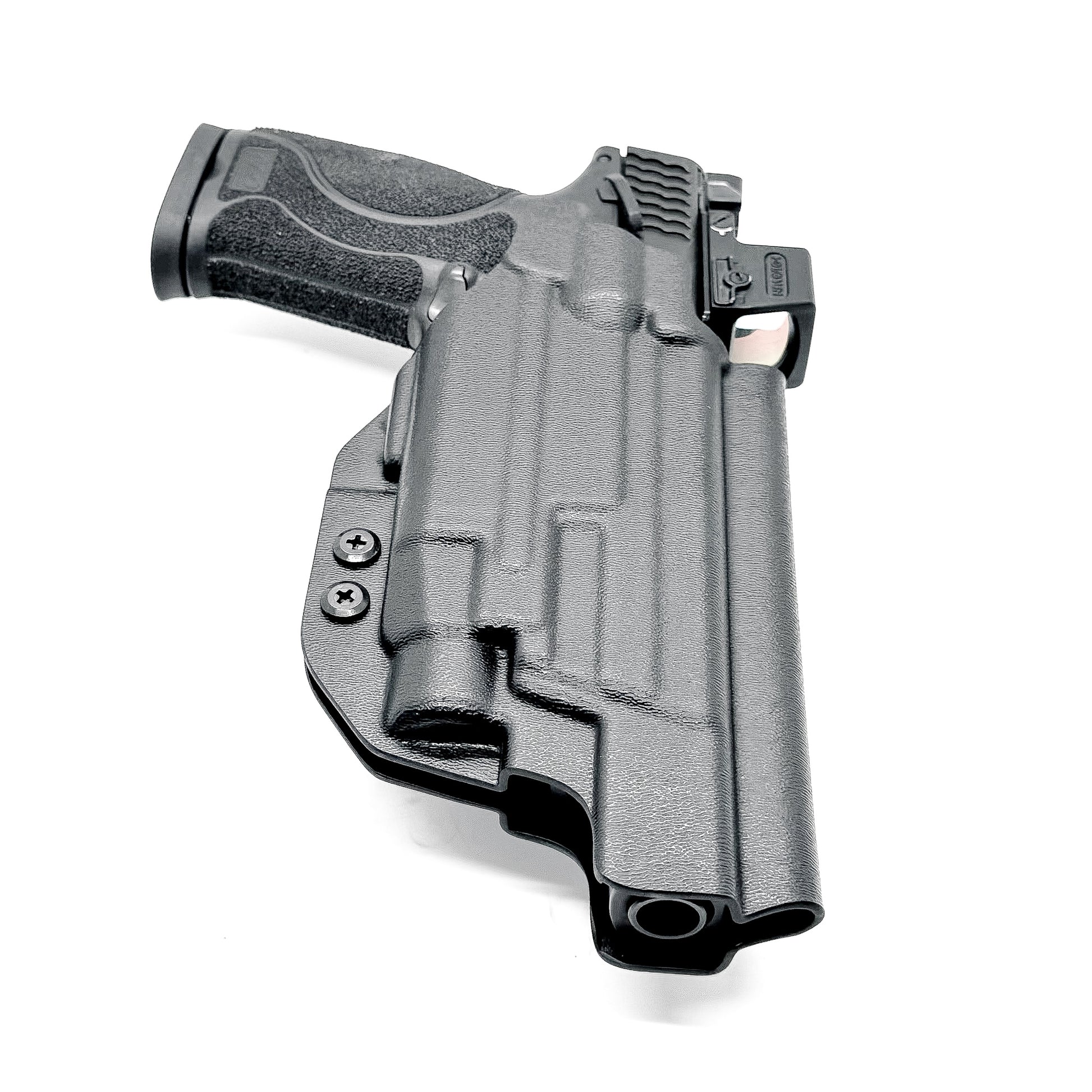 For the best Outside Waistband Holster for the Smith & Wesson M&P 5.6" 10MM pistol & Streamlight TLR-7 A, X & TLR-7 HL-X from Four Brothers 4BROS holsters