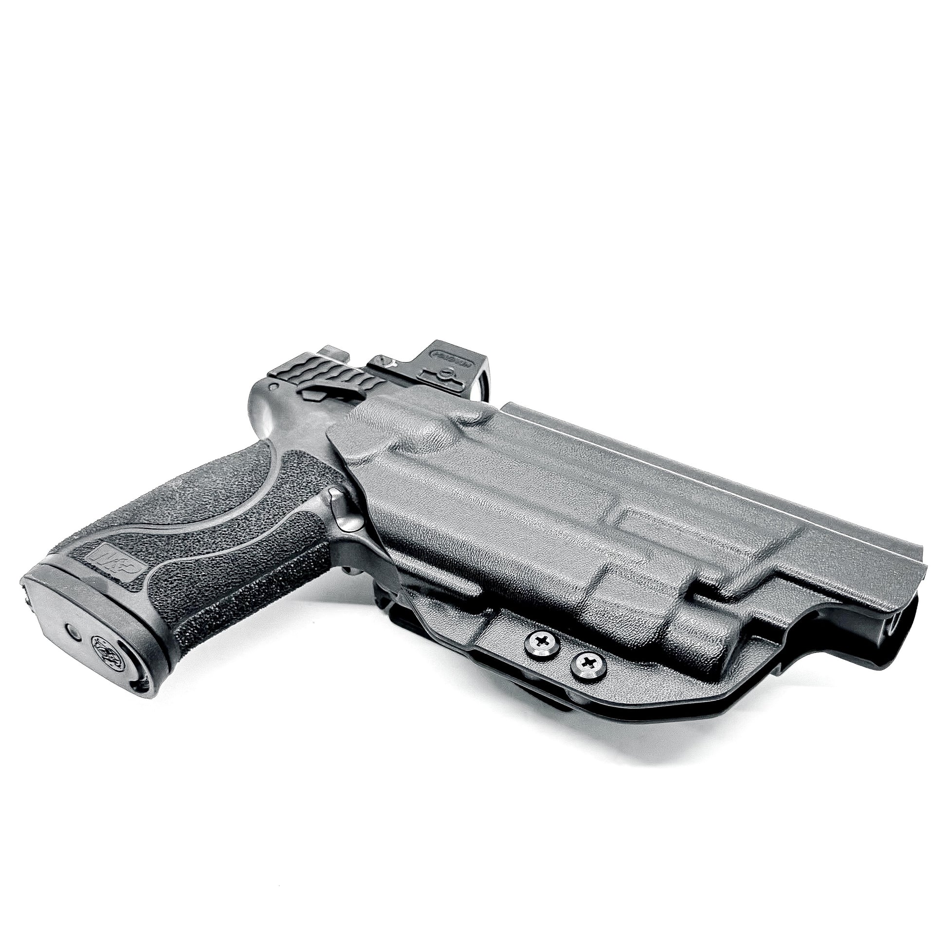 For the best Outside Waistband Holster for the Smith & Wesson M&P 5.6" 10MM pistol & Streamlight TLR-7 A, X & TLR-7 HL-X from Four Brothers 4BROS holsters