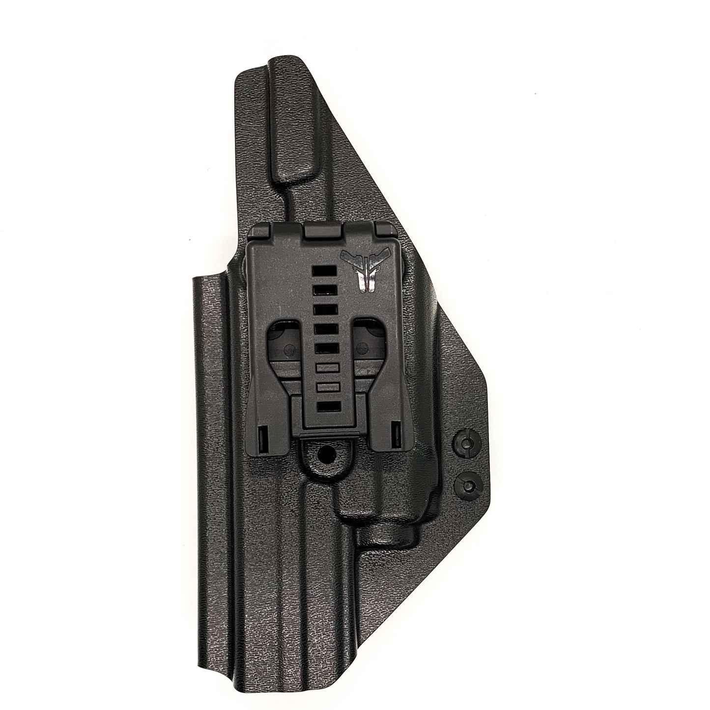 For the best Kydex Outside Waistband Holster for Smith & Wesson M&P 5.6" Performance Center 10MM M2.0 with thumb safety & TLR-8A shop Four Brothers Holsters.  