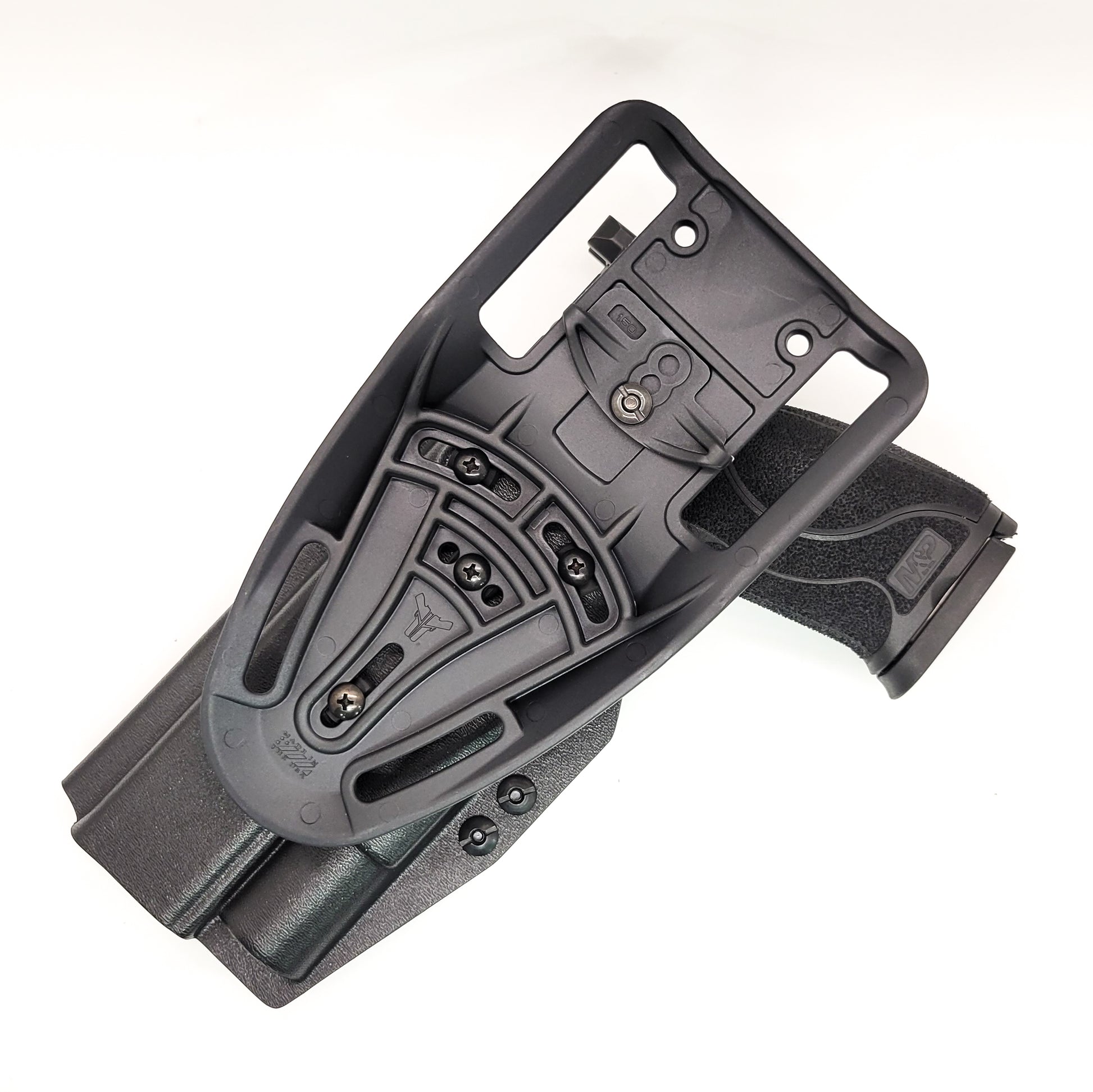 For the best OWB S&W Performance Center M&P 10MM M2.0 5.6" pistol & Surefire X300U-A or B, X300T-A or B Duty & Competition Holster shop Four Brothers Holsters. 