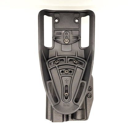 For the best OWB Smith & Wesson M&P 9mm M2.0 pistol with thumb safety & Streamlight TLR-1 or TLR-1 HL Duty & Competition Holster, shop Four Brothers Holsters. 