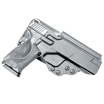 Duty and competition-style outside waistband Kydex holster for Smith & Wesson M&P M2.0 5" pistol – proudly made in the USA by Four Brothers Holsters.