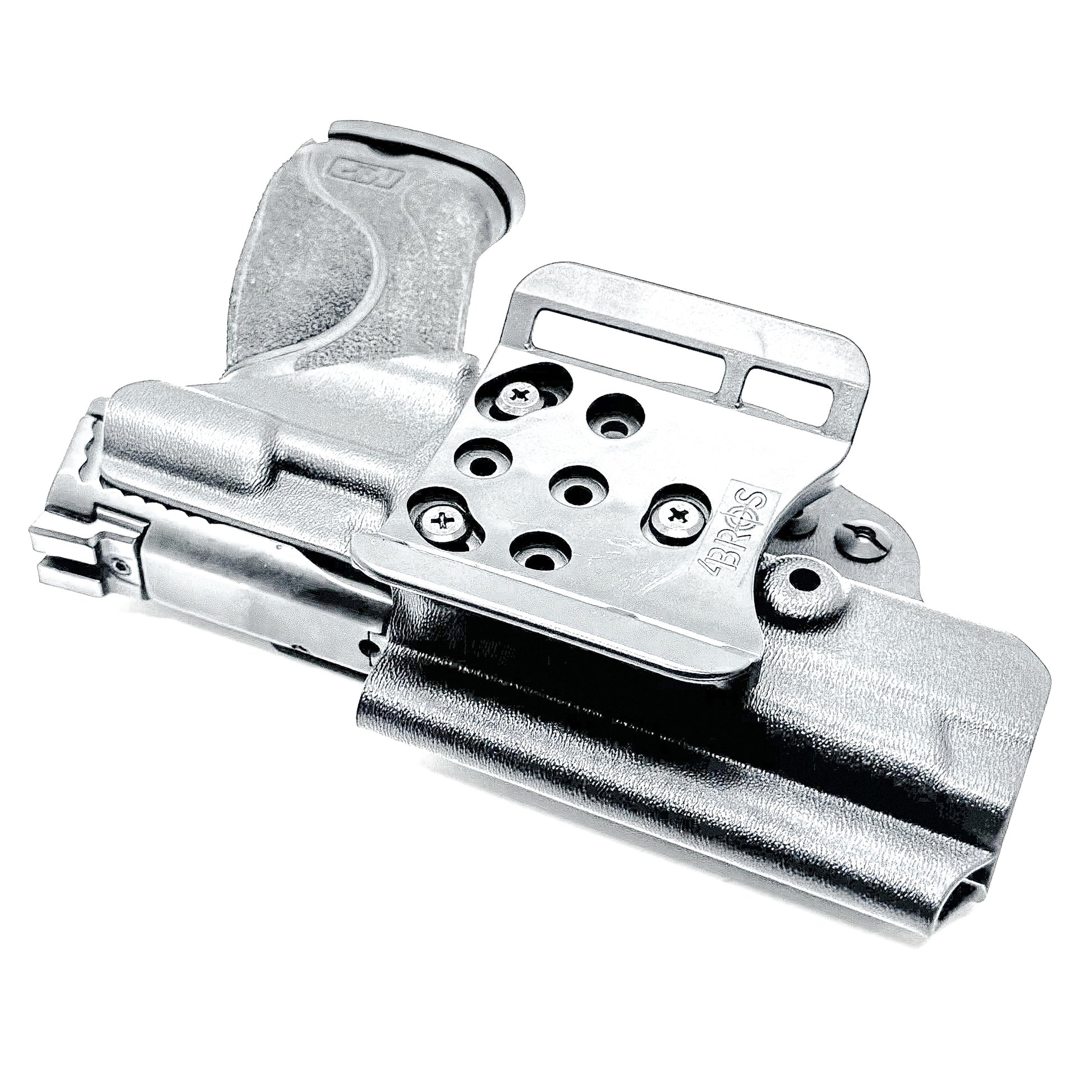 Outside waistband holster for Smith & Wesson M&P 5" Gen 1.0 and Gen 2.0 pistols – expertly crafted in the USA by Four Brothers Holsters.