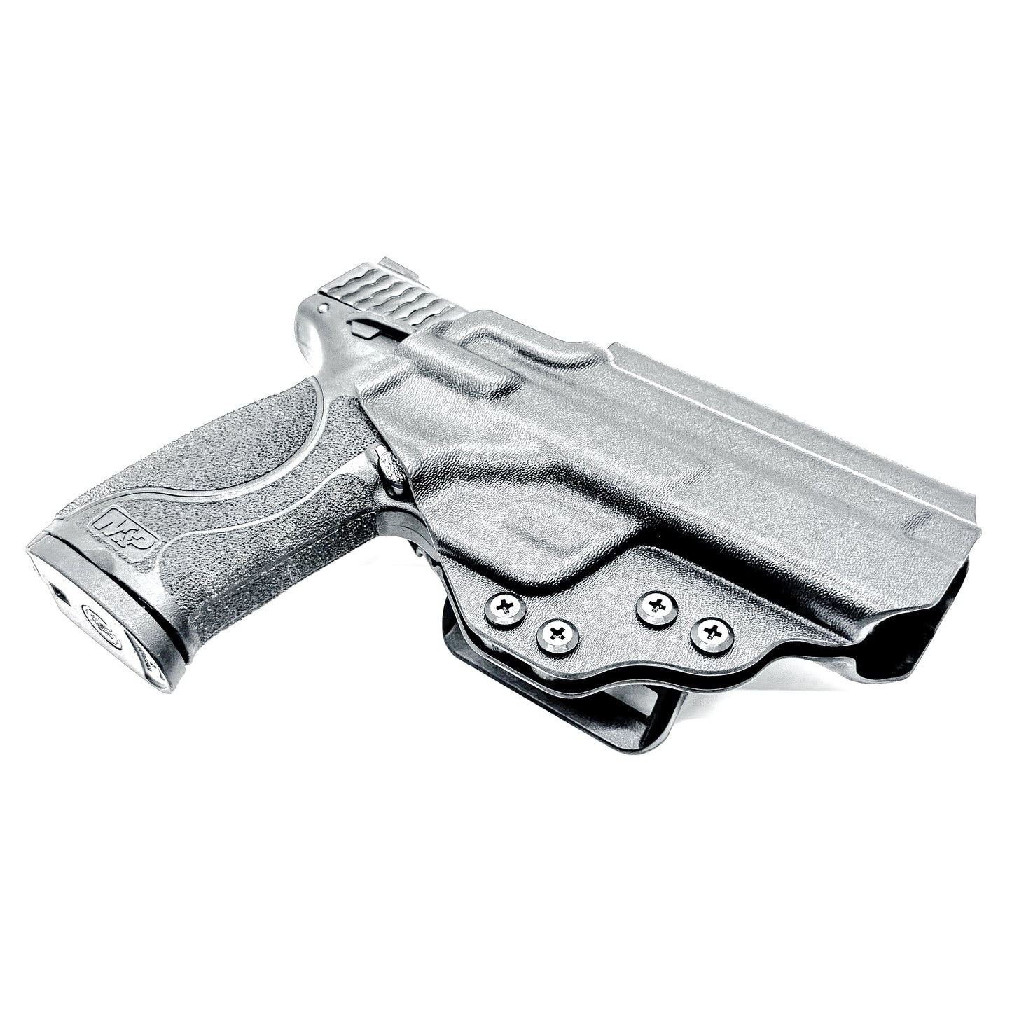 Outside waistband holster for Smith & Wesson M&P 5" Gen 1.0 and Gen 2.0 pistols – expertly crafted in the USA by Four Brothers Holsters.