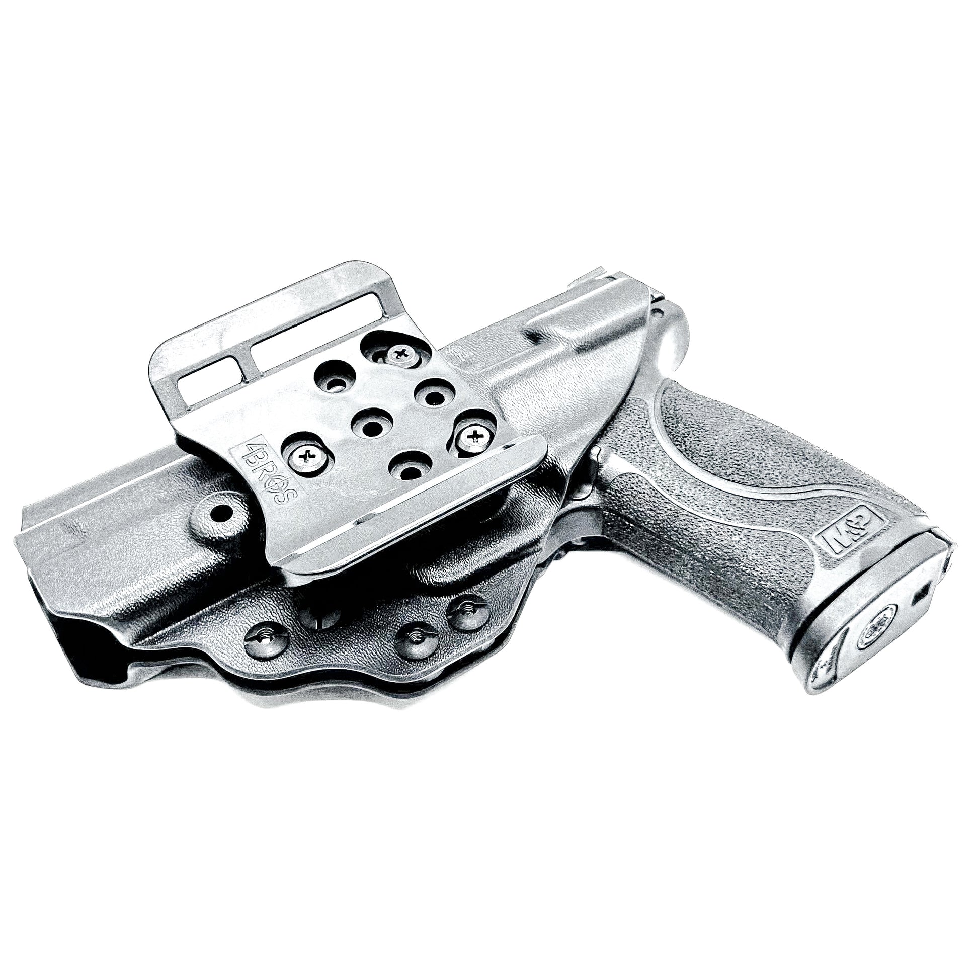 Outside waistband holster for Smith & Wesson M&P 5" Gen 1.0 and Gen 2.0 pistols – expertly crafted in the USA by Four Brothers Holsters.