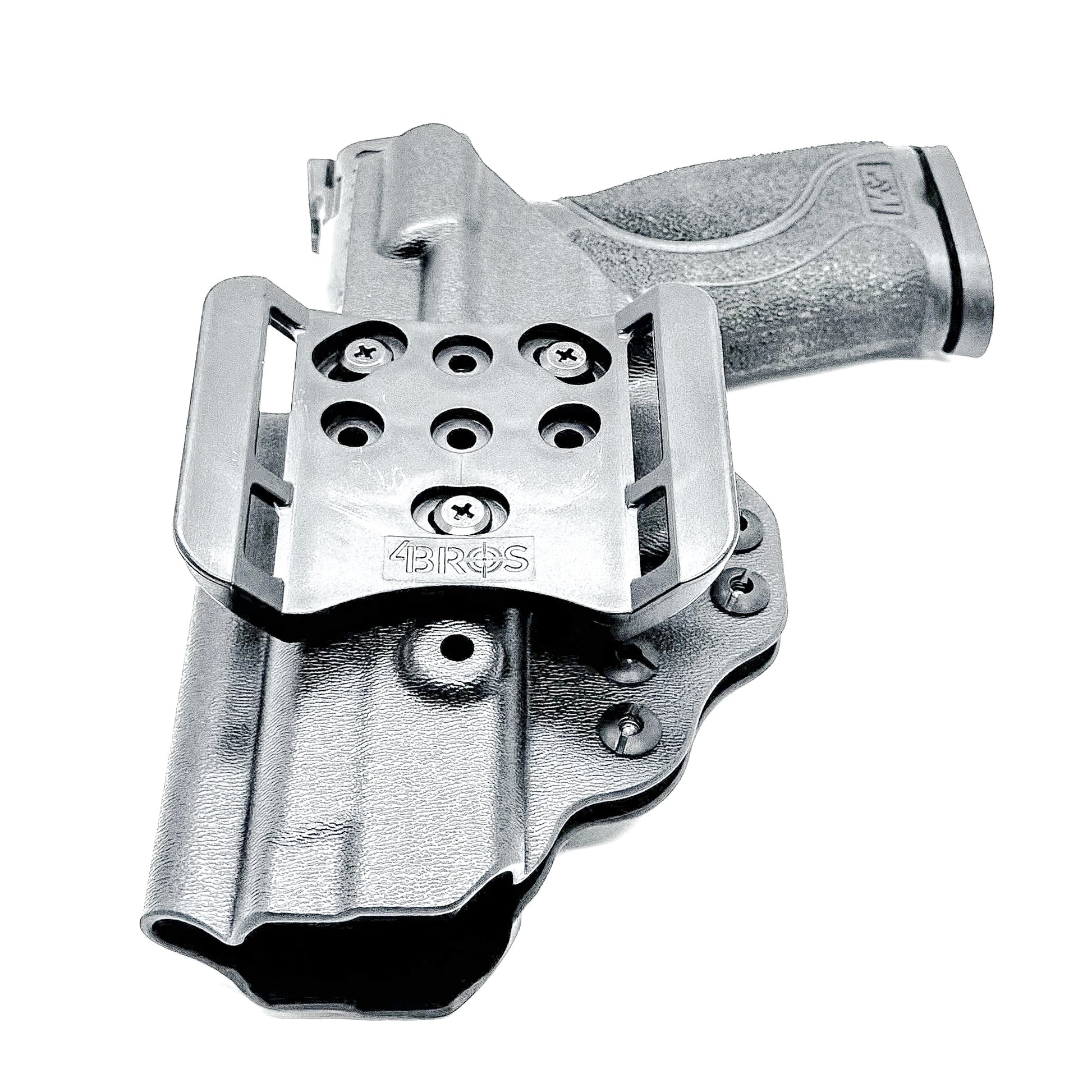 Outside waistband holster for Smith & Wesson M&P 5" Gen 1.0 and Gen 2.0 pistols – expertly crafted in the USA by Four Brothers Holsters.