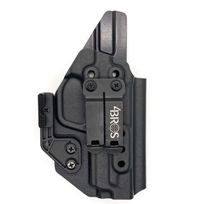 For the best IWB AIWB Inside Waistband, Kydex Taco Style Holster for the Smith and Wesson S&W M&P 9 M2.0 METAL 4" pistol shop Four Brothers 4BROS Holsters. 