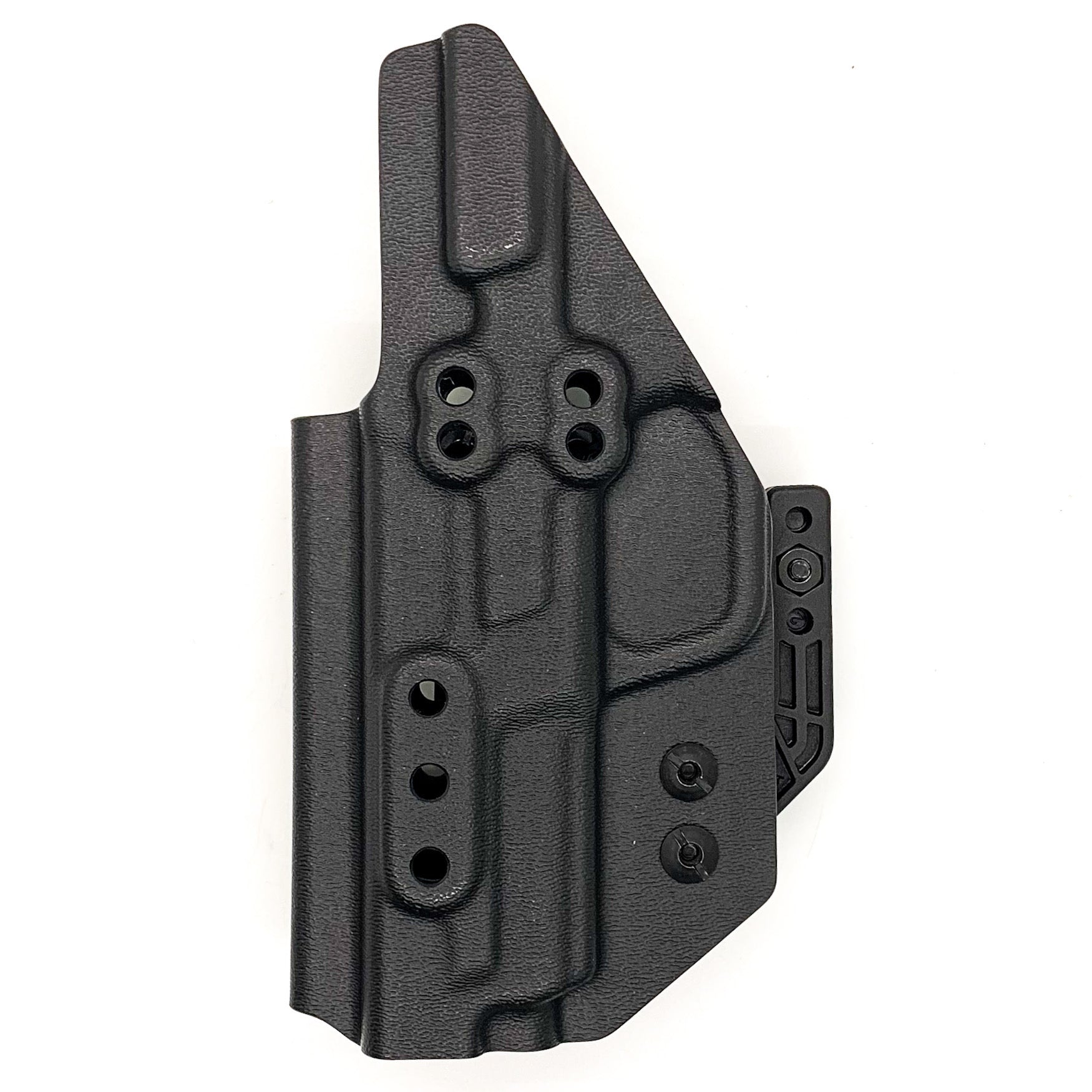 For the best IWB AIWB Inside Waistband, Kydex Taco Style Holster for the Smith and Wesson S&W M&P 9 M2.0 METAL 4" pistol shop Four Brothers 4BROS Holsters. 