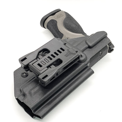 For the Best Outside Waistband OWB Holster for the Smith & Wesson M&P M2.0 Metal 4" pistol shop Four Brothers 4BROS Holsters.   Proudly made in the USA.