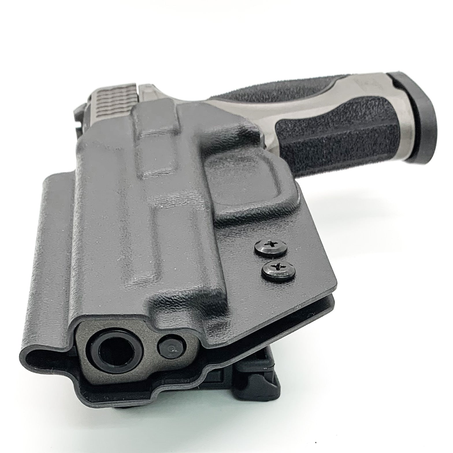For the Best Outside Waistband OWB Holster for the Smith & Wesson M&P M2.0 Metal 4" pistol shop Four Brothers 4BROS Holsters.   Proudly made in the USA.